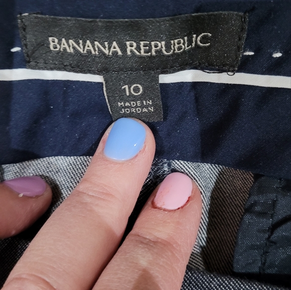 COPY - Women's sizes 10 Banana Republic Sloan blue trousers, freshly dry cleaned - Picture 3 of 3